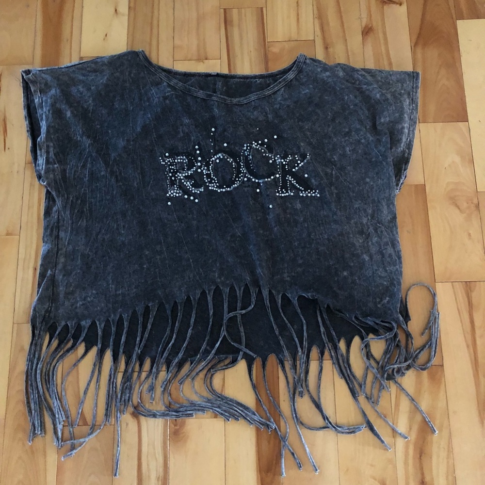 Rock crop top